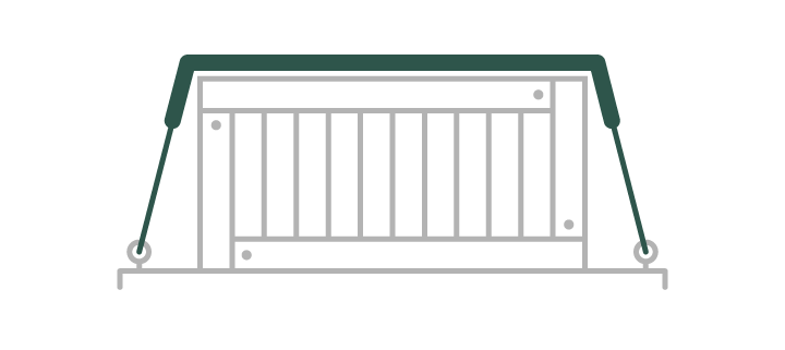 Stückgutsicherung und Palettensicherung