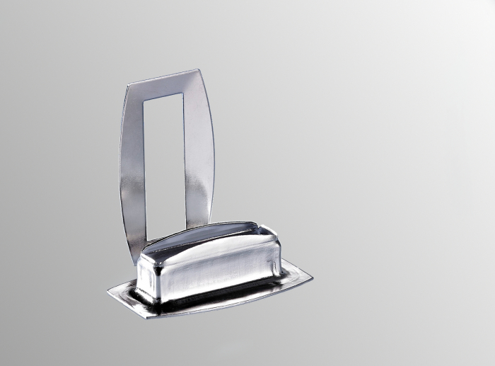 Rechteck-Schlitzöse Schlitzöse verzinkt 60x21mm