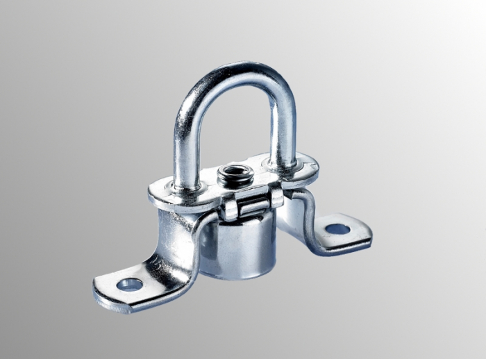 Fermeture rotative galvanisée Ovale 42x22mm
