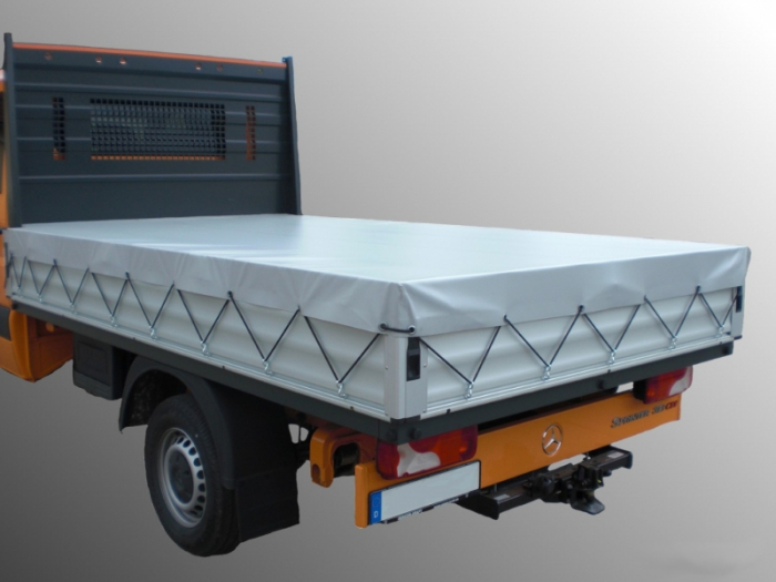 Flatbed tipper tarp heavy duty waterproof stable tarpaulin PVC 630g /m²