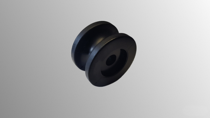 Rundknopf Expanderseil Anhänger 6 bis 8mm Kunststoff
