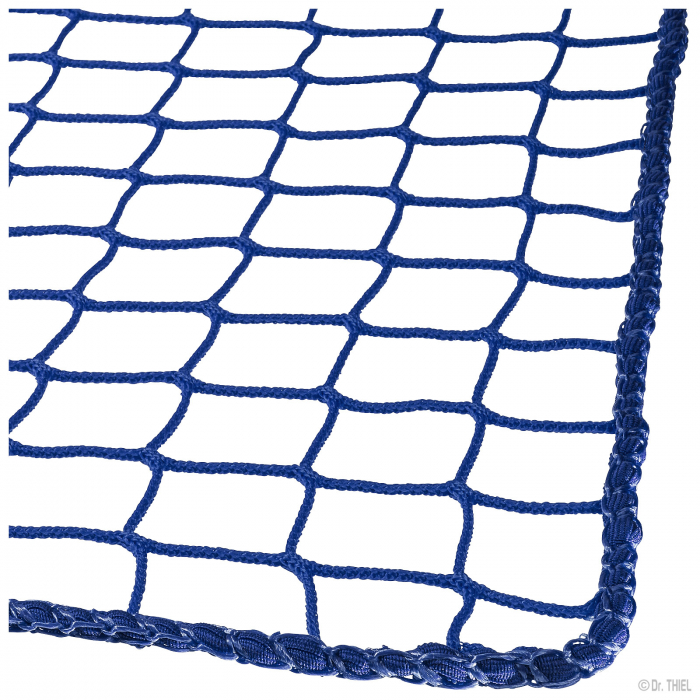 Ball net PP knitted fine-meshed 45/3 with edge cord catch fence cross beam