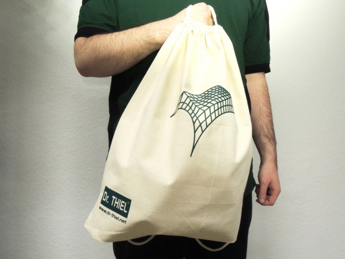 Rucksack Zugbeutel Beutel Ökobeutel 100% Baumwolle 140 g/m²