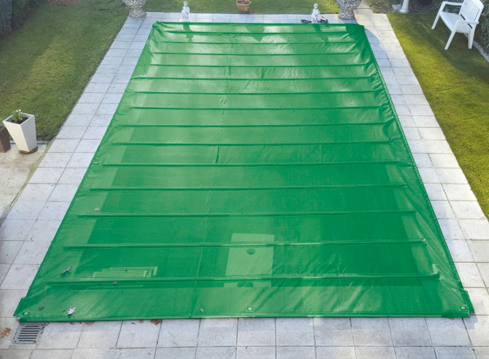 Luftdurchlässige stabile Poolplane PES 270g/m²