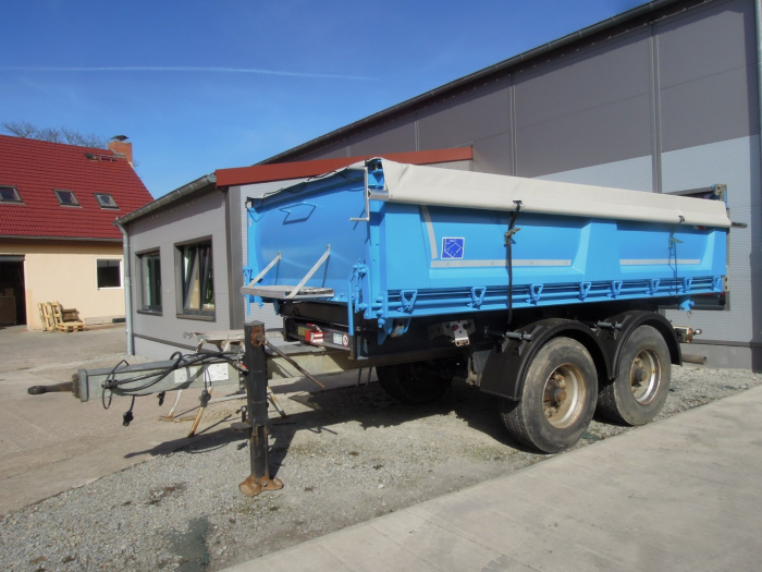 Rollplane wasserdicht PVC 630 g/m² inkl. Rollfixkurbel oder Handkurbel Container LKW Anhänger